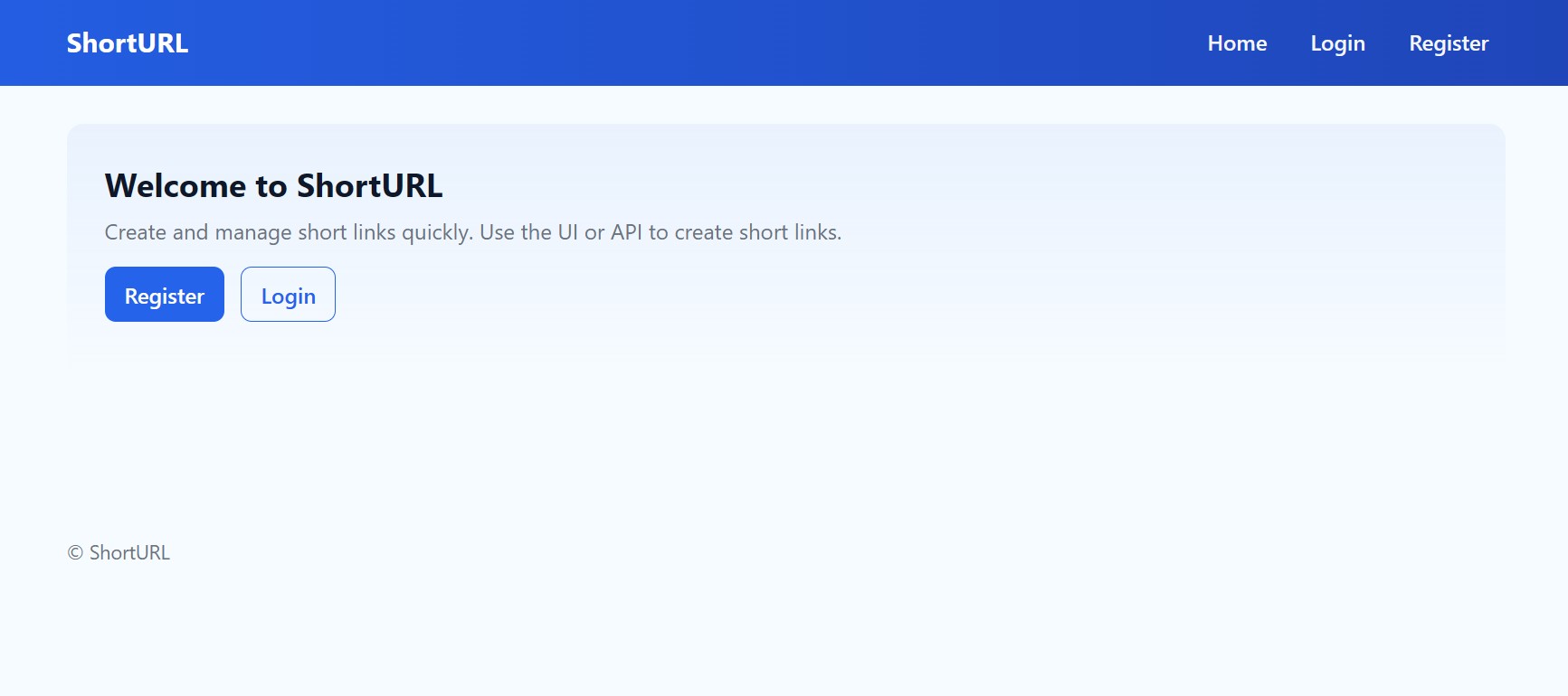 ShortURL Platform with QR Codes, Click Stats and CSV Export (Python, Django)